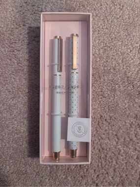 Sugar Paper White Gold Accent Pen Set
